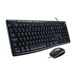Teclado Y Mouse Logitech MK200 multimedia Español USB