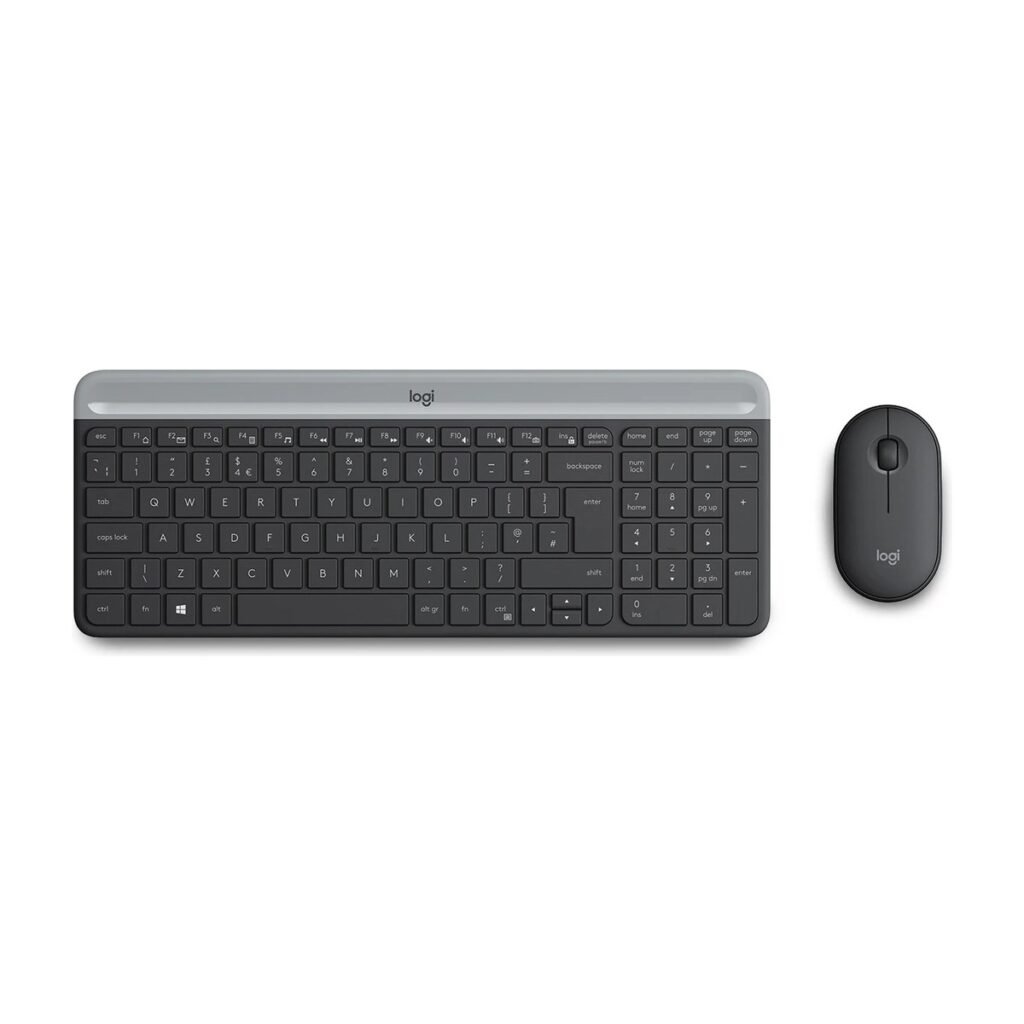 Teclado y Mouse Logitech MK470 - Inalámbrico - Español