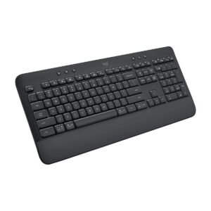Teclado Logitech Signature K650 - Inalámbrico - Grafito