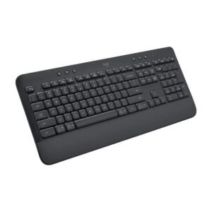 Teclado Logitech Signature K650 - Inalámbrico - Grafito - Esp