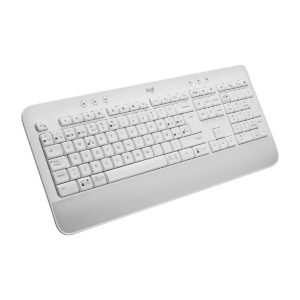 Teclado Logitech Signature K650 - Inalámbrico - Blanco - Esp