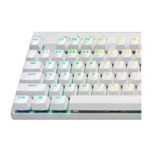 Teclado Logitech Gaming PRO X 60 Lightspeed - Blanco - Esp