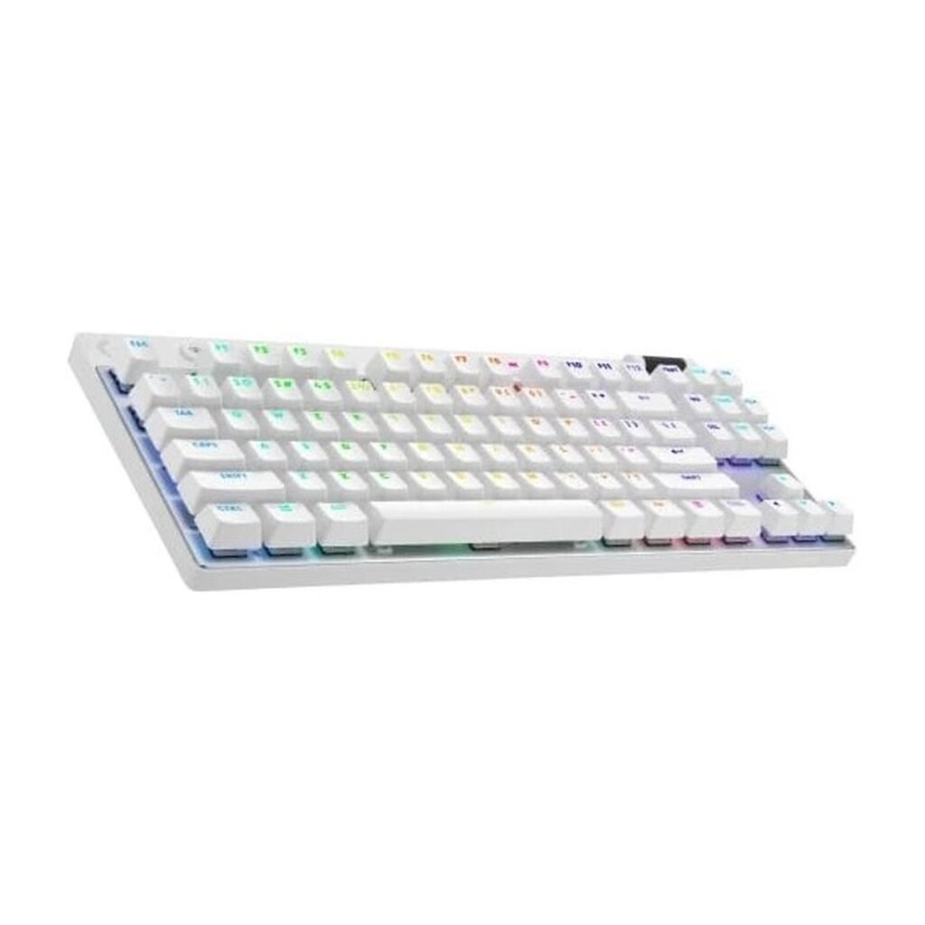 Teclado Logitech Gaming G PRO X TKL - Inalambrico - BLANCO