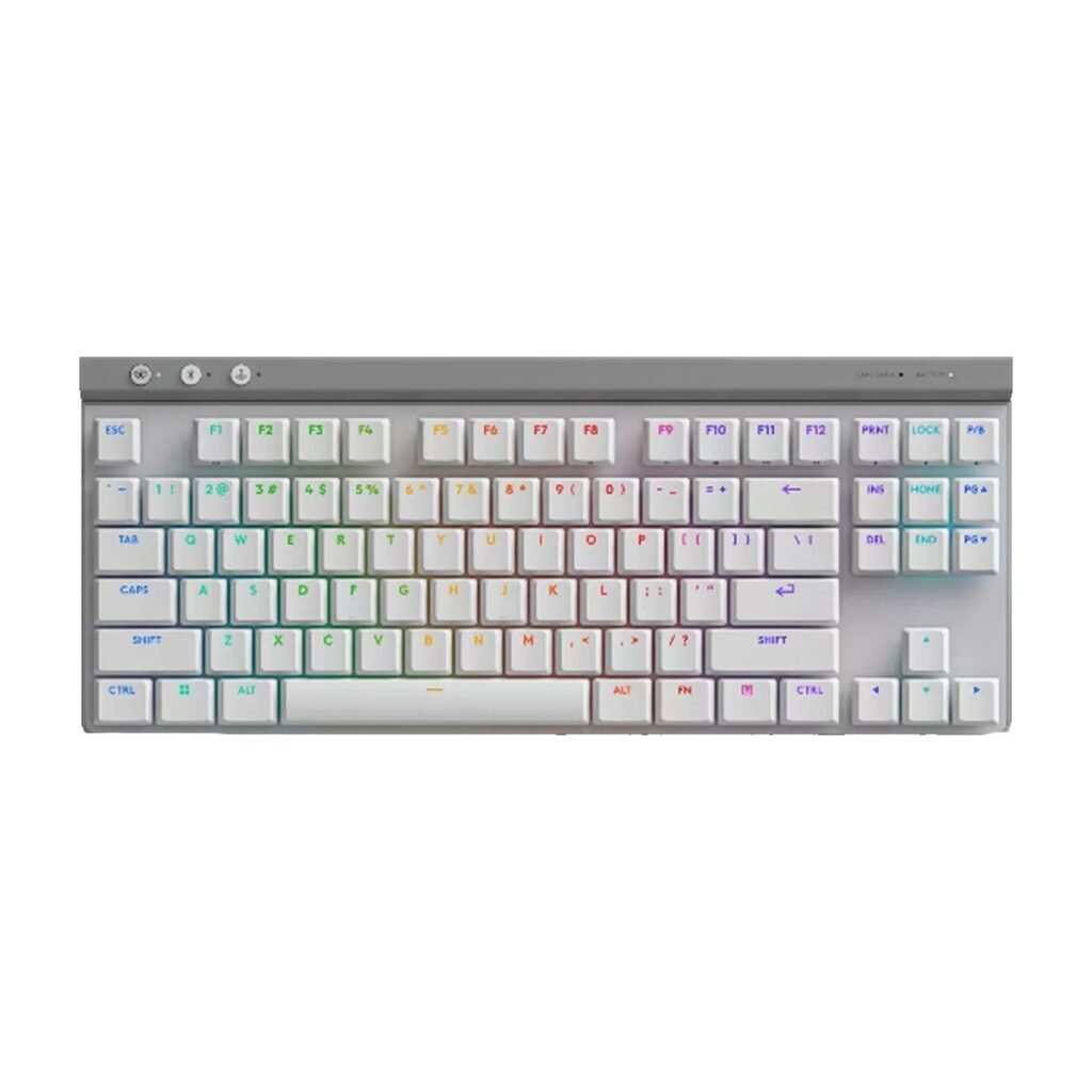 Teclado Logitech G515 Lightspeed - TKL - Blanco