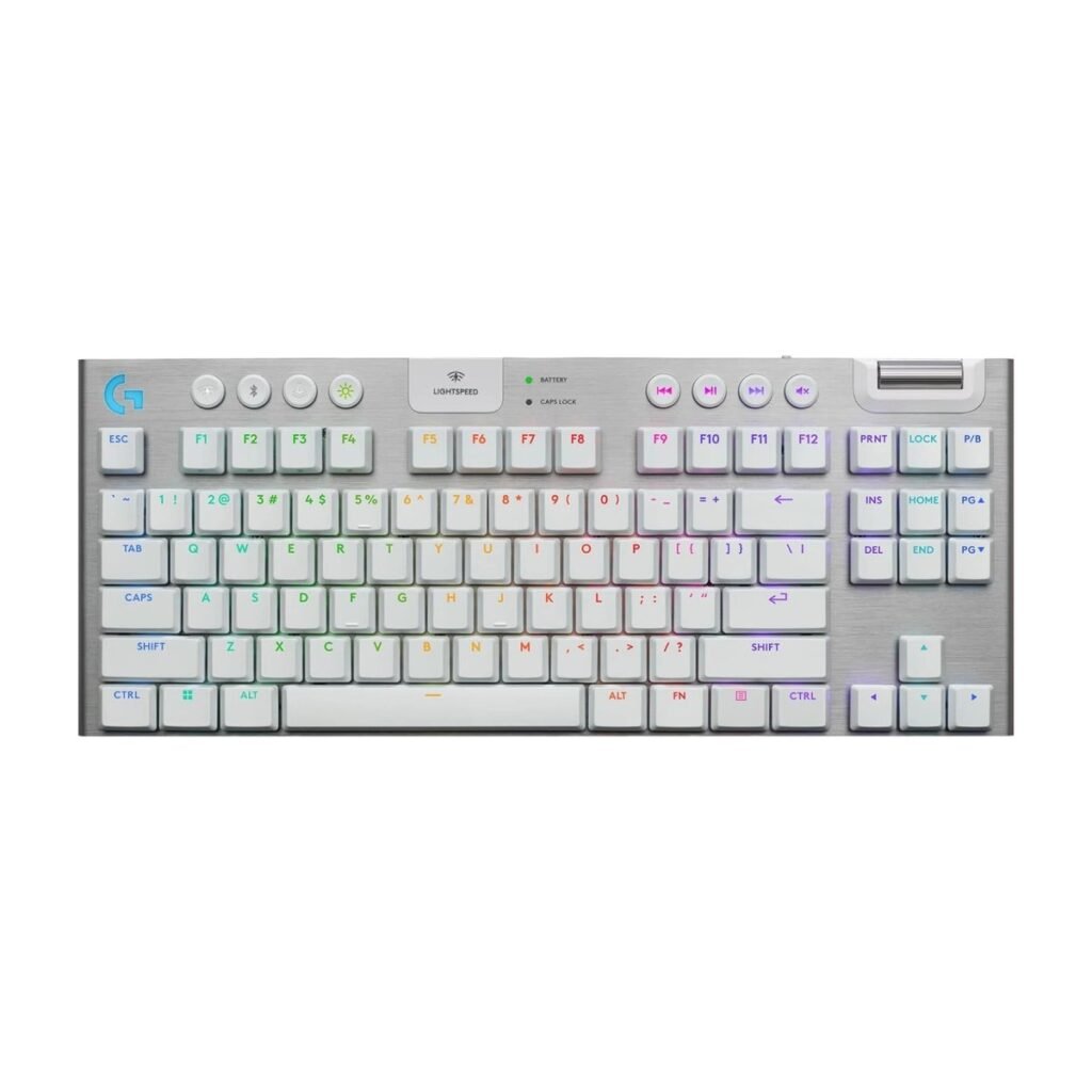 TECLADO GAMING LOGITECH G915 X LIGHTSPEED TKL - BLANCO