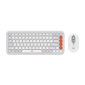 Teclado y Mouse Logitech POP - Inalambrico -Blanco