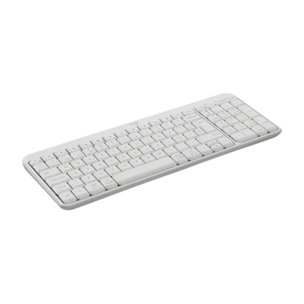 TECLADO LOGITECH K250 COMPACT - BLUETOOTH - ESP - BLANCO