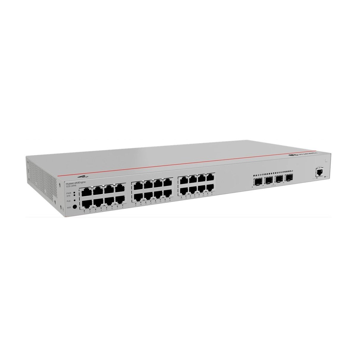 SWITCH HUAWEI EKITENGINE S220 - 10-100-1000 - 24 PUERTOS - POE+