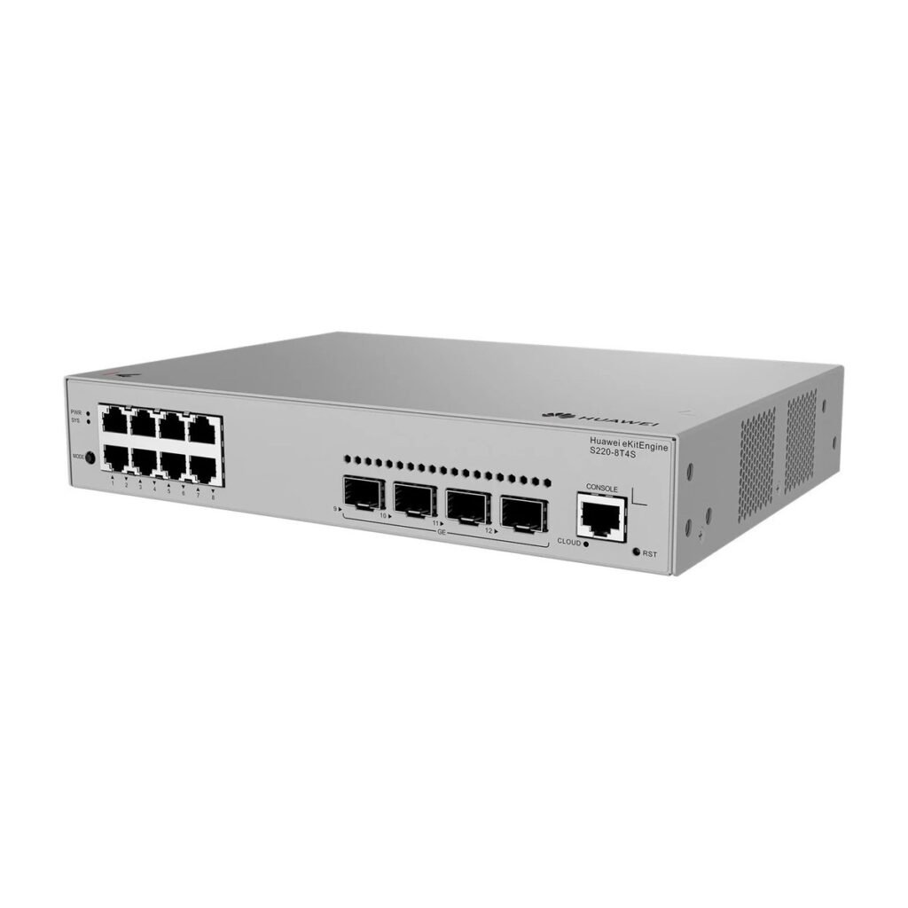 SWITCH HUAWEI EKITENGINE S220 - 10-100-1000 - 8 PUERTOS