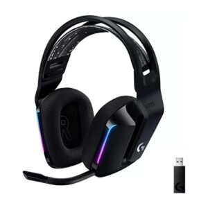 Headset Logitech Gaming G733 RGB inalámbrico – Negro
