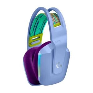 Headset Logitech Gaming G733 RGB inalámbrico – Lila