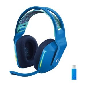 Headset Logitech Gaming G733 RGB inalámbrico – Azul