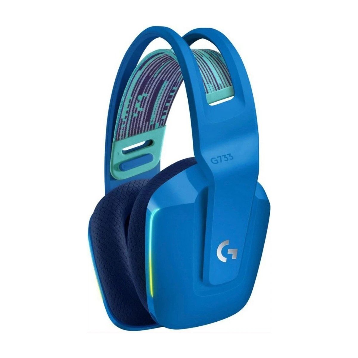 Headset Logitech Gaming G733 RGB inalámbrico – Azul