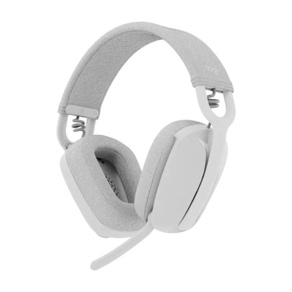 Headset Logitech ZONE VIBE 100 – Inalámbrico – Blanco