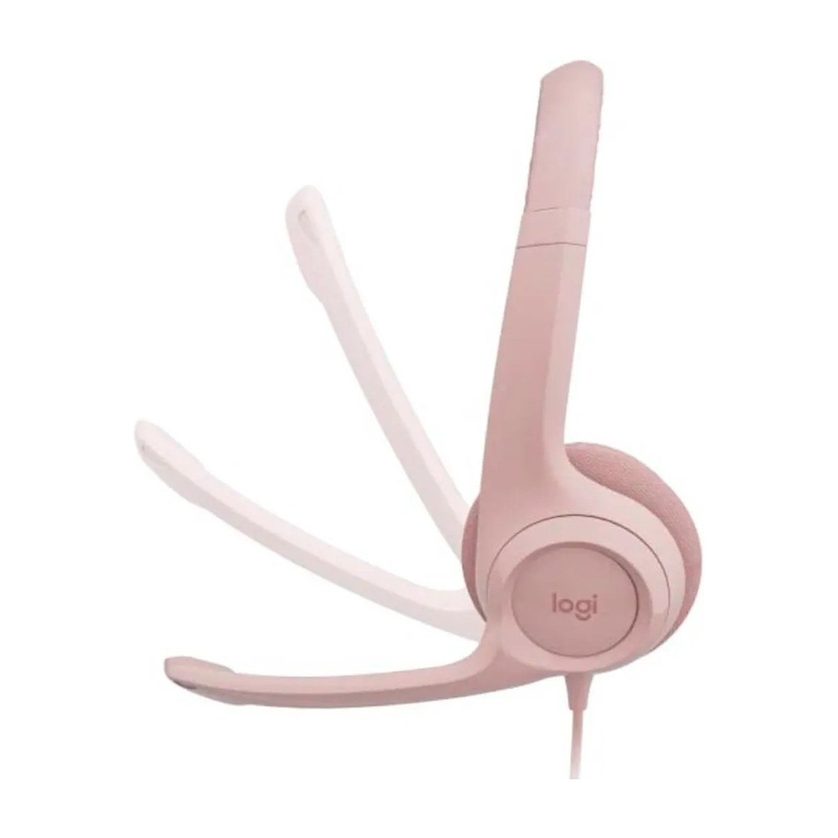 Audífonos Logitech H390 – USB – Rosa