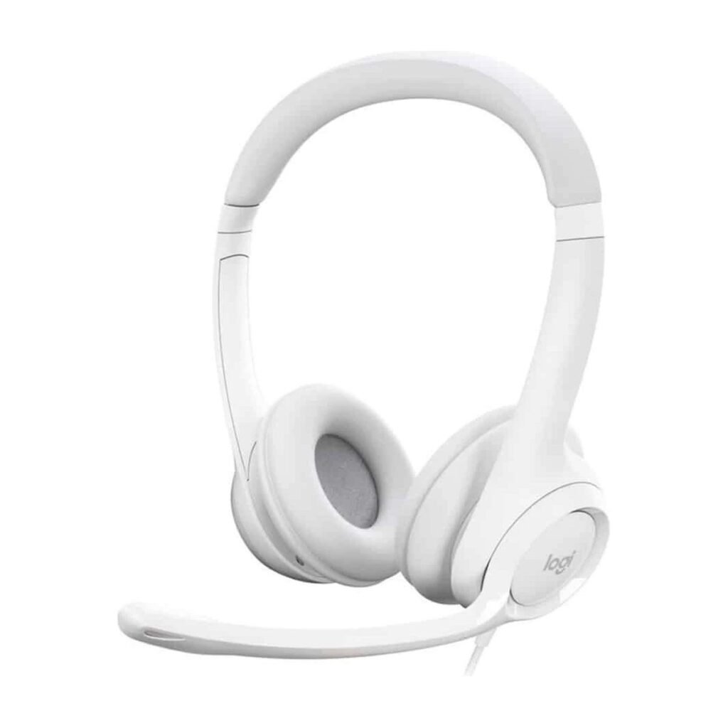 Audífonos Logitech H390 – USB – BLANCO