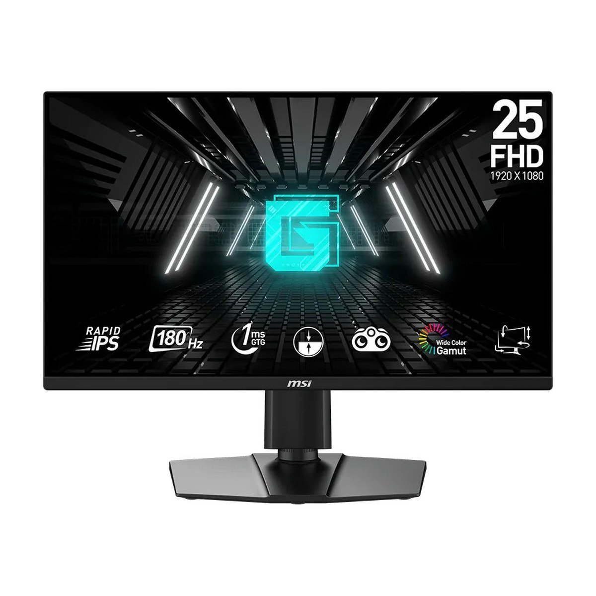 MONITOR LED IPS 24.5" MSI G255F E2 1MS - 180HZ - 1920X1080
