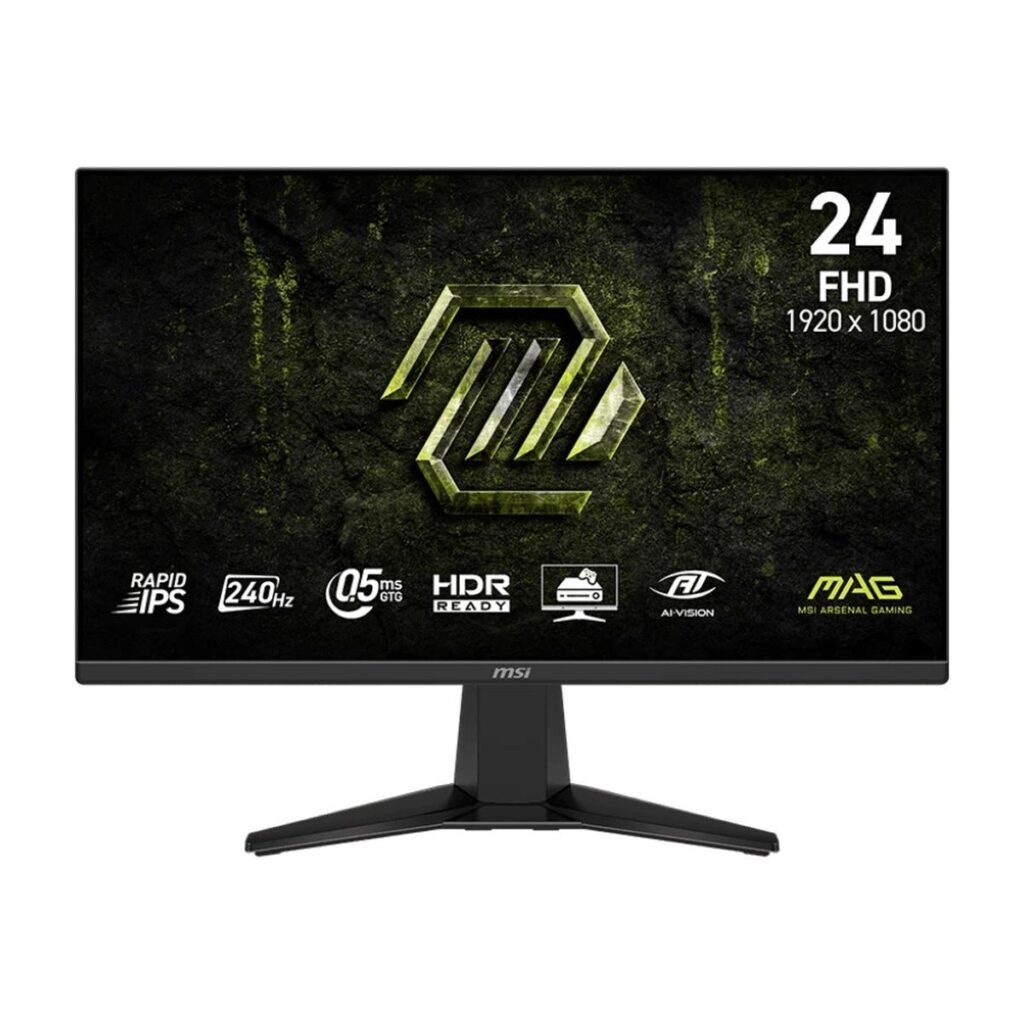 MONITOR LED IPS 23.8" MSI OPTIX MAG 245F X24 - 0.5MS - 240HZ - 1920X1080