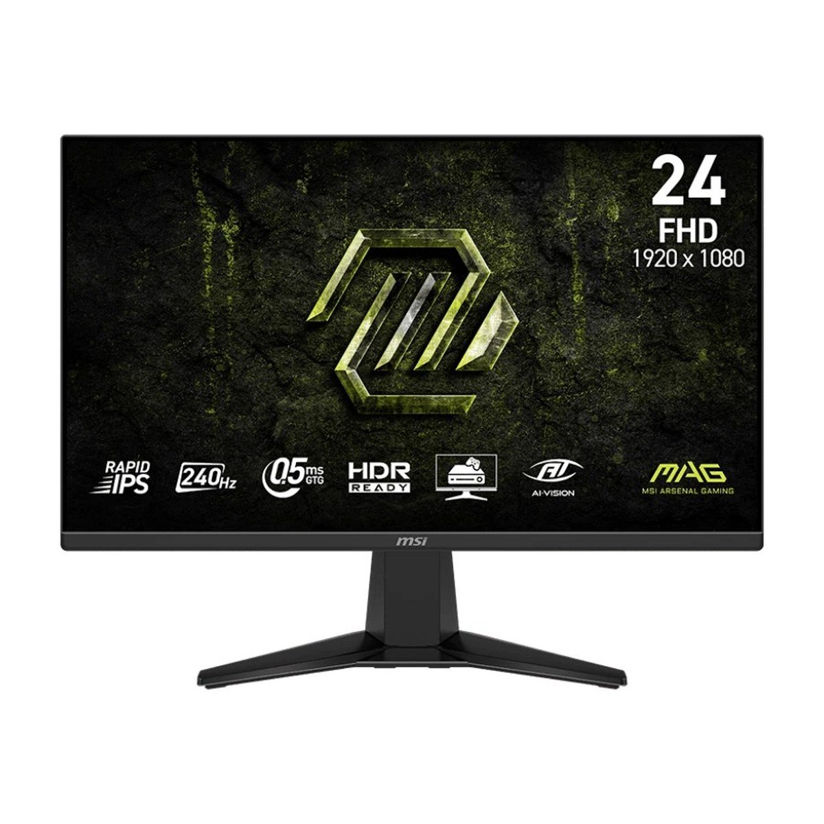 MONITOR LED IPS 23.8" MSI OPTIX MAG 245F X24 - 0.5MS - 240HZ - 1920X1080