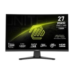 MONITOR LED CURVO 27" MSI MAG 275CQF E18 0.5MS - 180HZ - 2560X1440