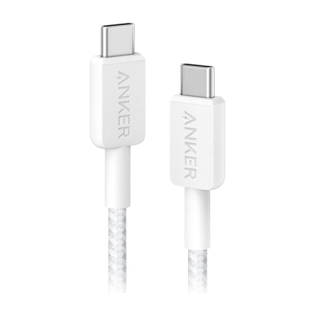 ANKER 322 USB-C A USB-C TRENZADO 1.8M
