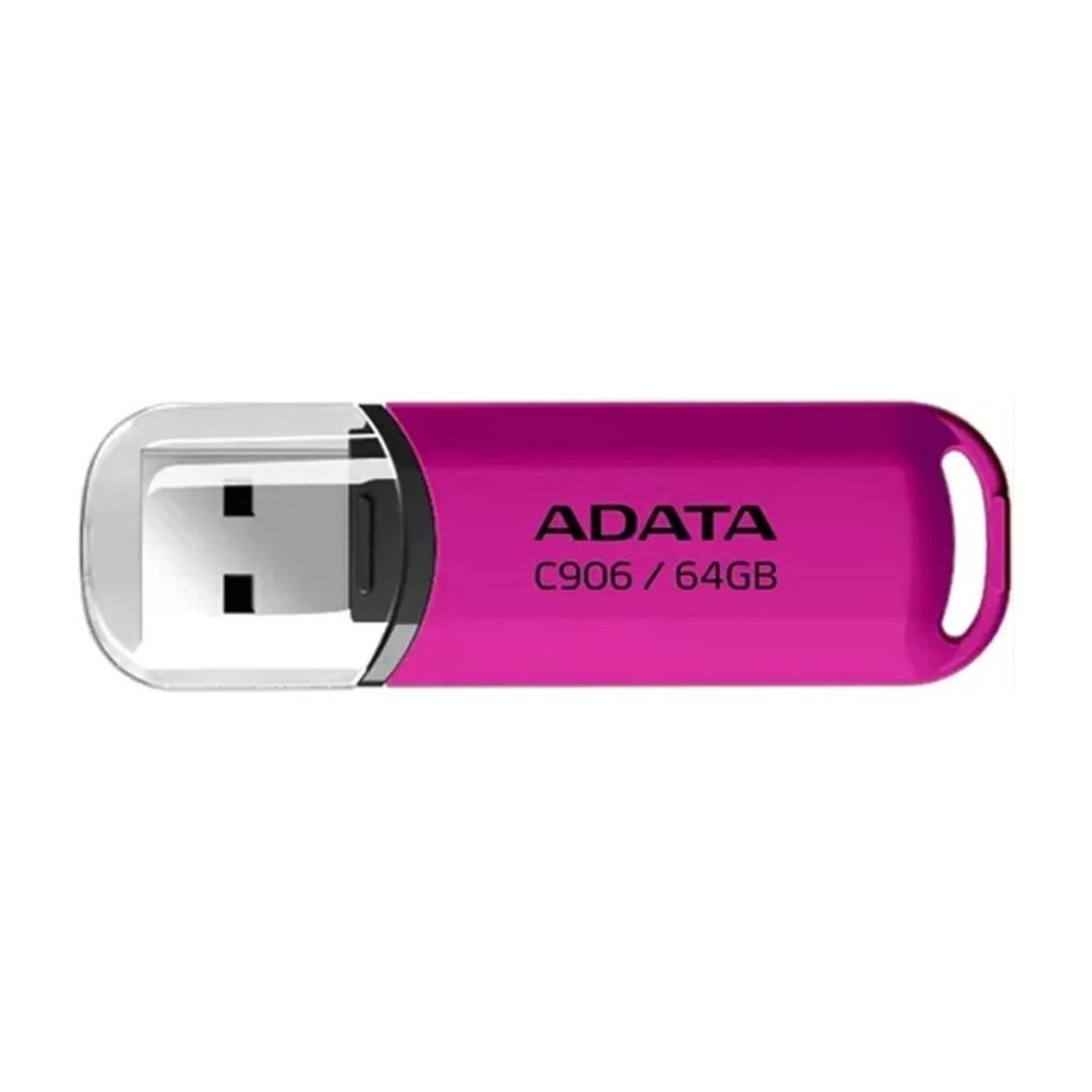 Memoria USB Adata AC906 – USB 2.0 – 64GB – ROSADA