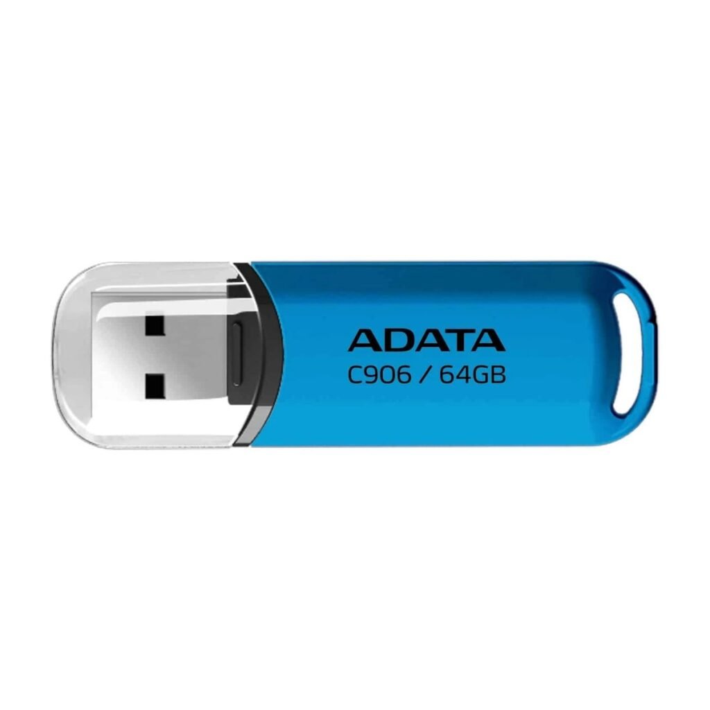 Memoria USB Adata AC906 – USB 2.0 – 64GB – AZUL