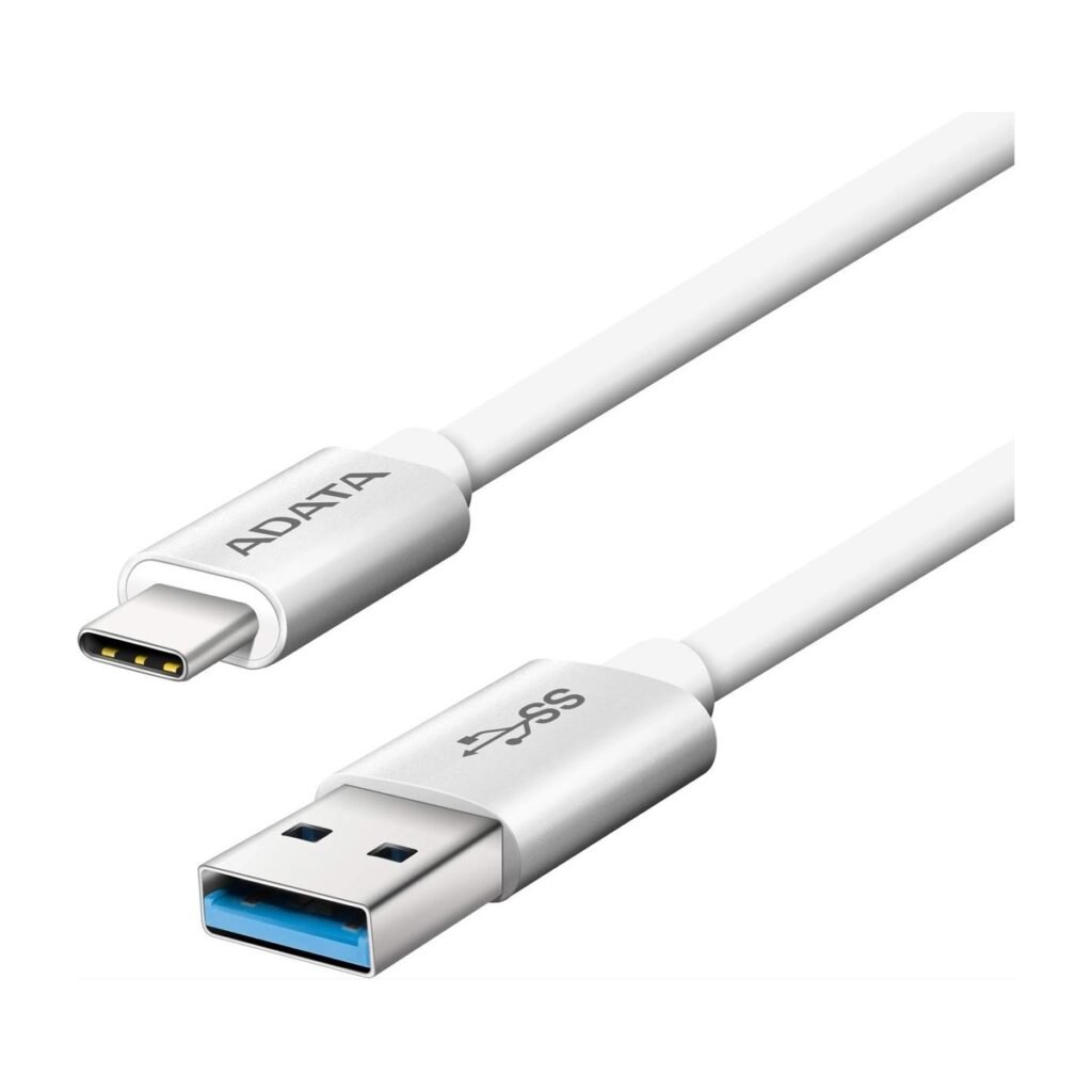CABLE ADATA USB-C A USB 3.1 – 1MTS – PLATEADO