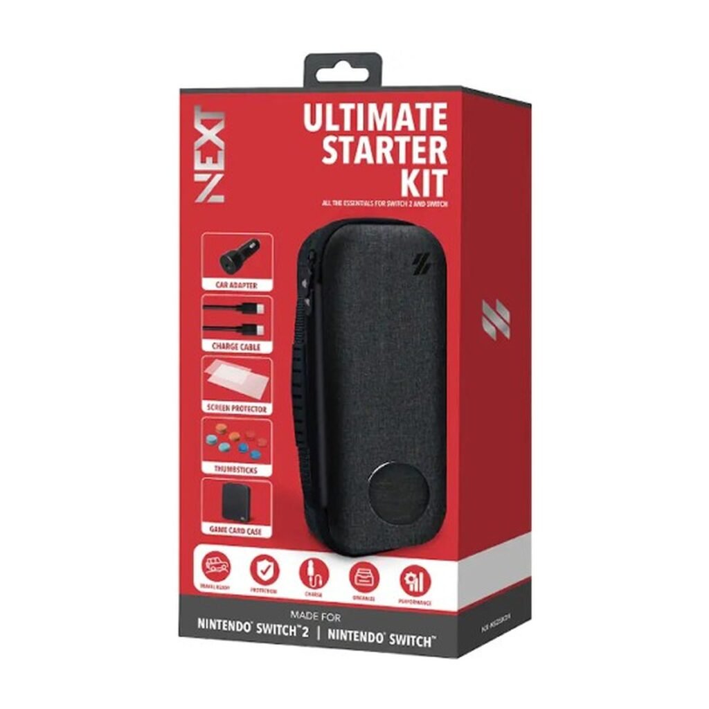 Next Estuche Ultimate Starter Kit para Nintendo Switch/Nintendo Switch 2