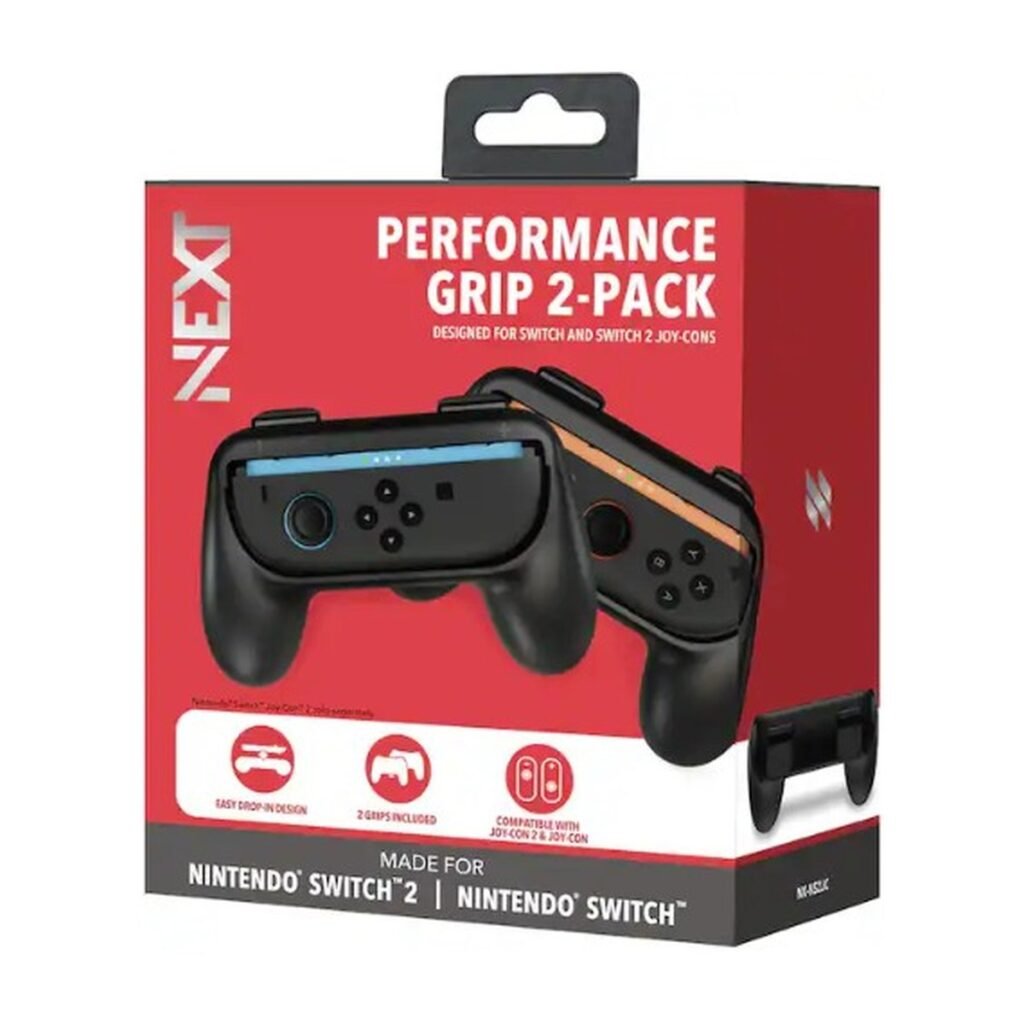 Next Performance Grip 2-Pack para control Nintendo Switch/Nintendo Switch 2