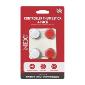 Next Thumbstick 4-Pack para Nintendo Switch Pro Controller