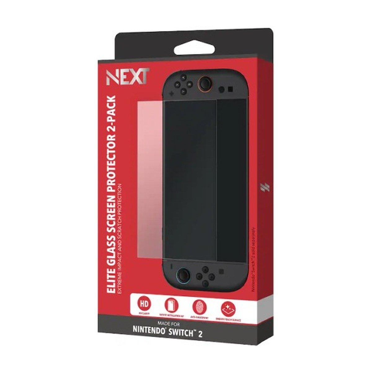 Next Protector Elite Glass 2-Pack para Nintendo Switch 2