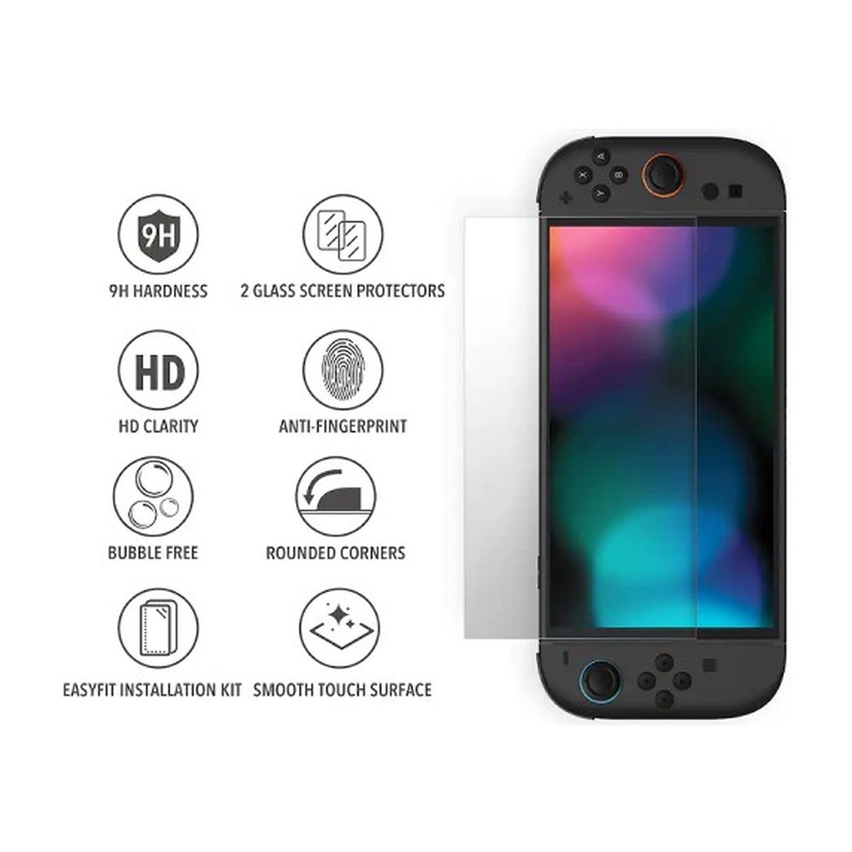 Next Protector Elite Glass 2-Pack para Nintendo Switch 2