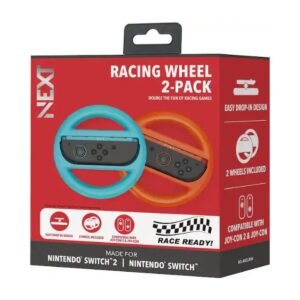 Next Racing Wheel 2-Pack para controles Nintendo Switch/Nintendo Switch 2