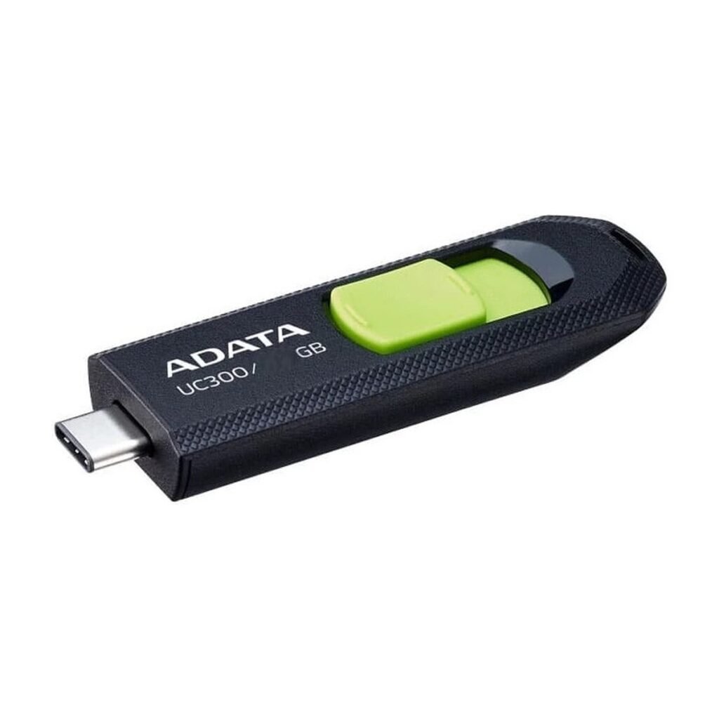 MEMORIA USB-C ADATA UC300 – USB 3.2 – 128GB – VERDE – 100MB