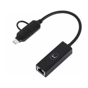 Adaptador UNNO 2 EN 1 USB A RJ45