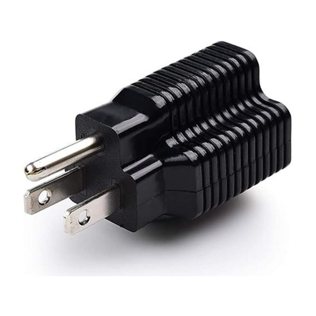 Adaptador Corriente Cable Matters 15A a 20 Amp NEMA 5-15 a 5-20R – Negro ( para UPS)