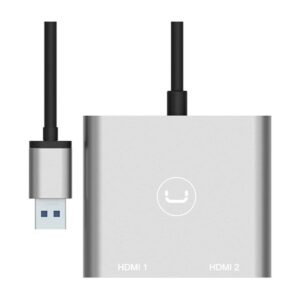 Adaptador UNNO TEKNO USB A DOBLE HDMI – HB1102GY