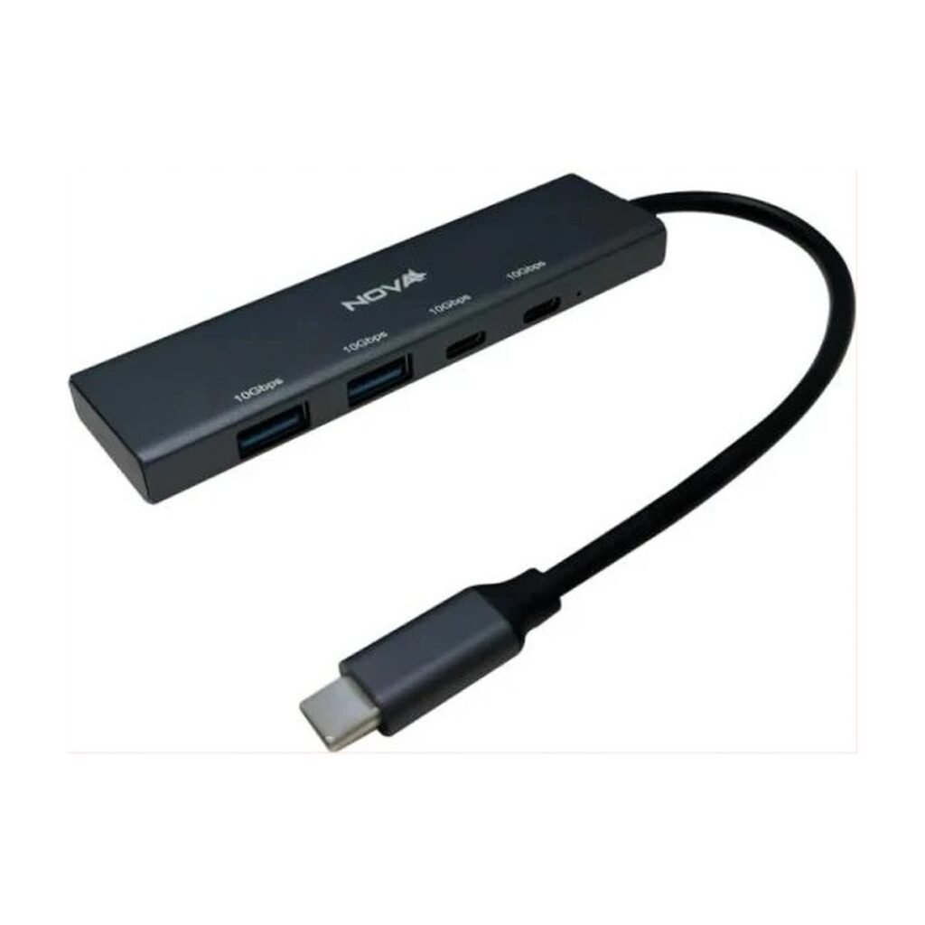 HUB USB NOVA USB-C A 2xUSB 3.2 – 2xUSB-C 3.2