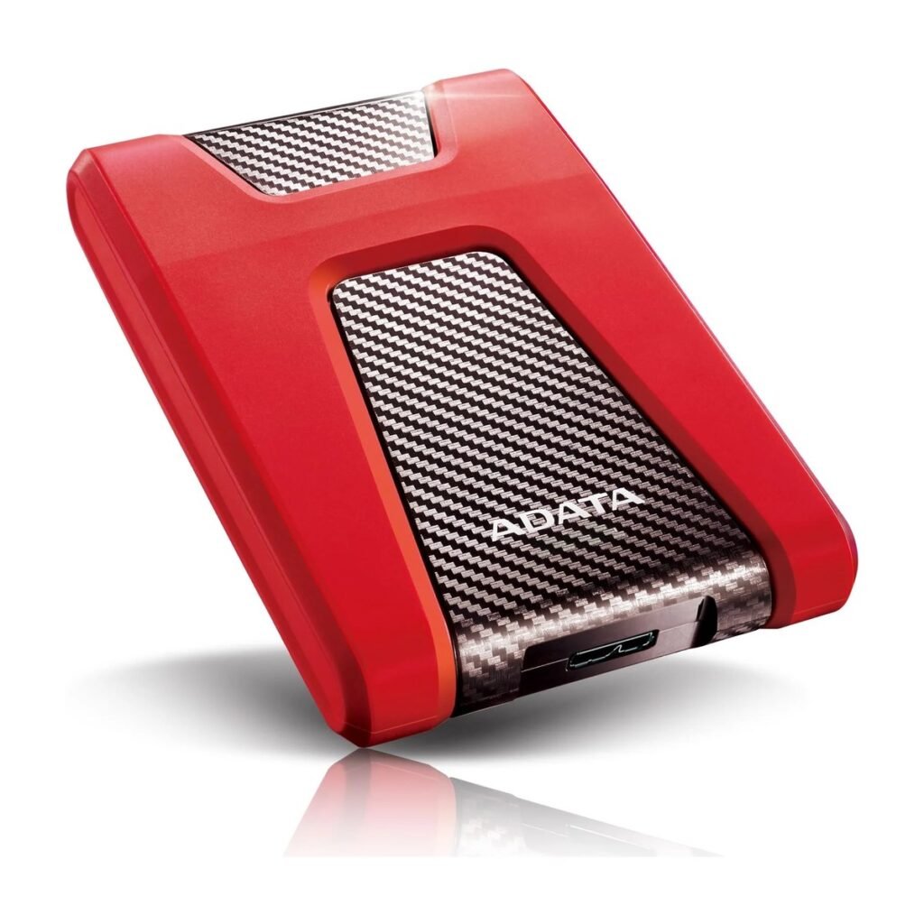 DISCO EXTERNO ADATA HD650 - 1TB - ROJO
