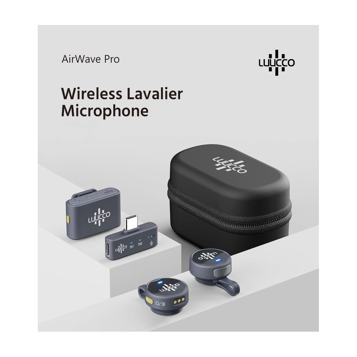 MICROFONO LUUCCO AIRWAVE PRO K2 – USB-C