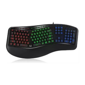 TECLADO ERGONOMICO ADESSO AKB-150EB - LED
