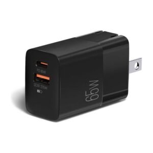 CARGADOR DE PARED ARGOM VOLTA P7 – USB-C Y USB – 65W