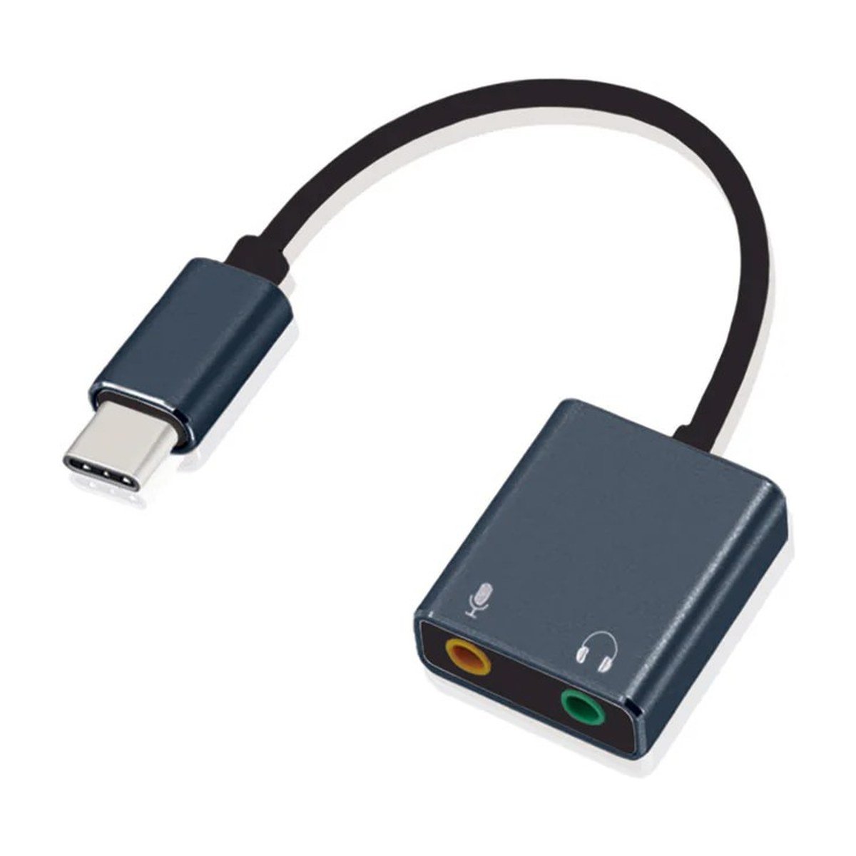 ADAPTADOR ARGOM AUDIO ESTEREO USB-C