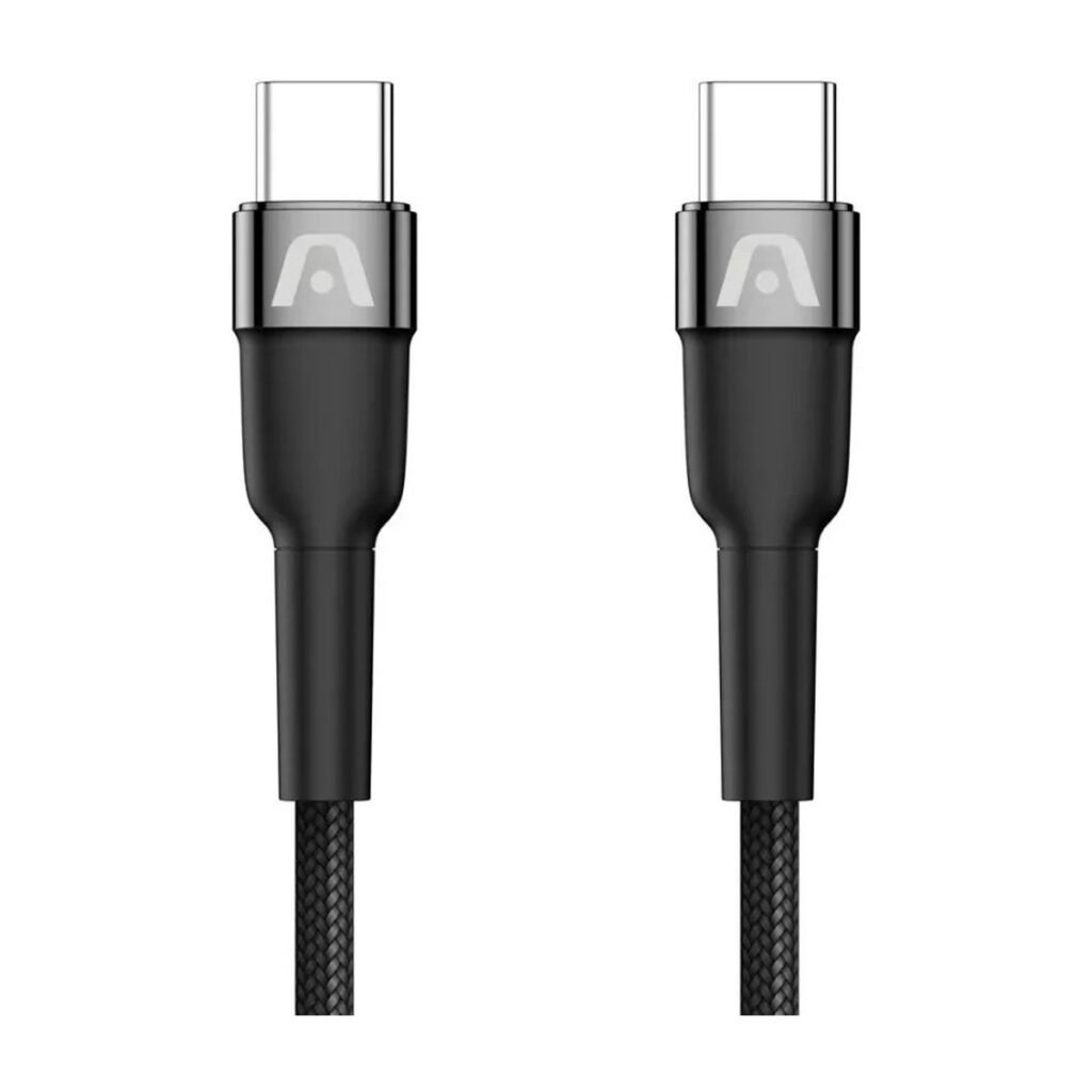 CABLE ARGOM USB-C A USB-C – CARGA RAPIDA 240W – 1.8 MTS