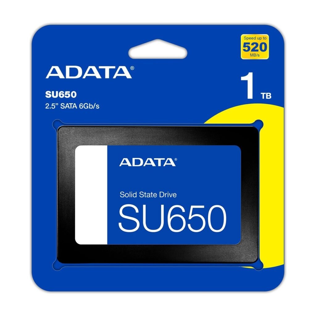 SSD 2.5 Adata Ultimate SU650 – 1TB – 520/450 MB/s