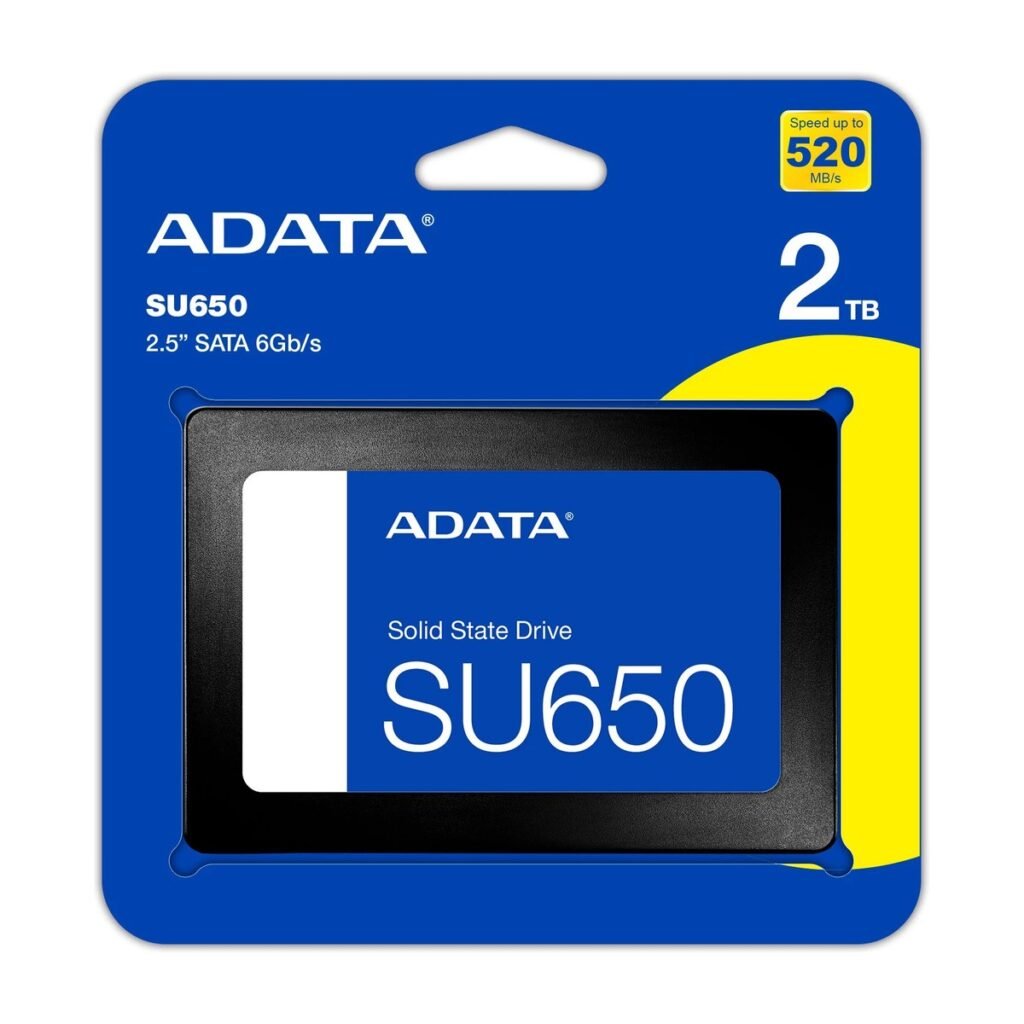 SSD 2.5 Adata Ultimate SU650 – 2TB – 520/450 MB/s