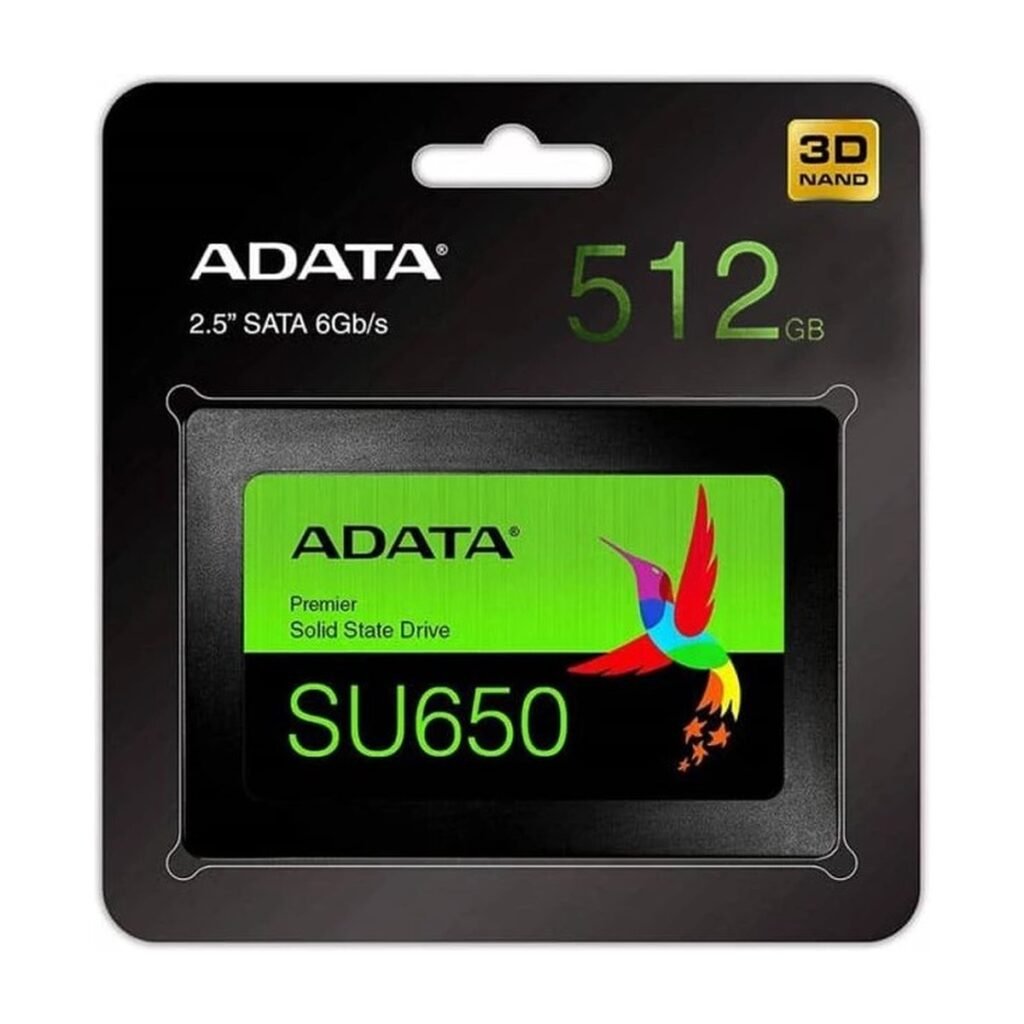 SSD 2.5 Adata Ultimate SU650 – 512GB – 520/450 MB/s