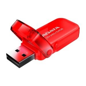 Memoria USB ADATA UV240 – USB 2.0 – 64GB – ROJA