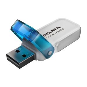 Memoria USB ADATA UV240 – USB 2.0 – 64GB – BLANCA